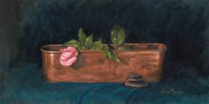 Pink & Copper Simplicity- 12 X 24 Oil (Original & Prints available, Contact artist)